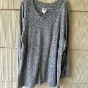 Hayden Heather Gray Knit Top